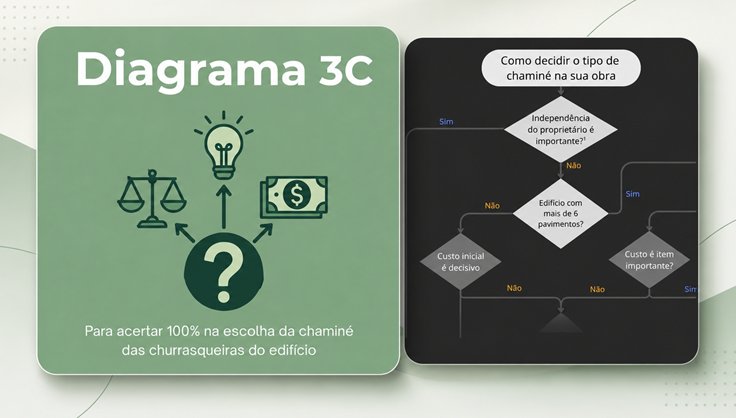 Diagrama 3C - Como escolher a chaminé certa